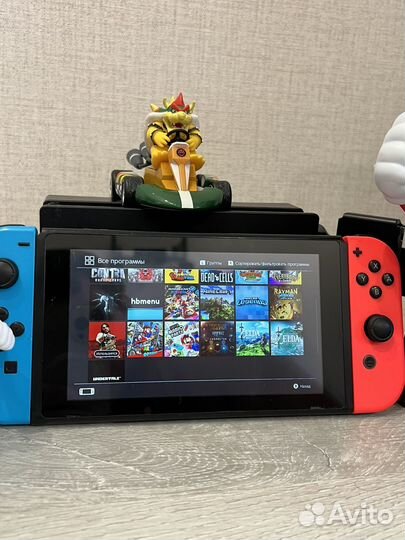 Nintendo Switch V2 прошитая 24 игры