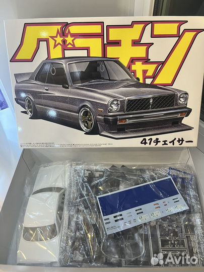 Сборная модель aoshima Toyota chaser mx41 1/24