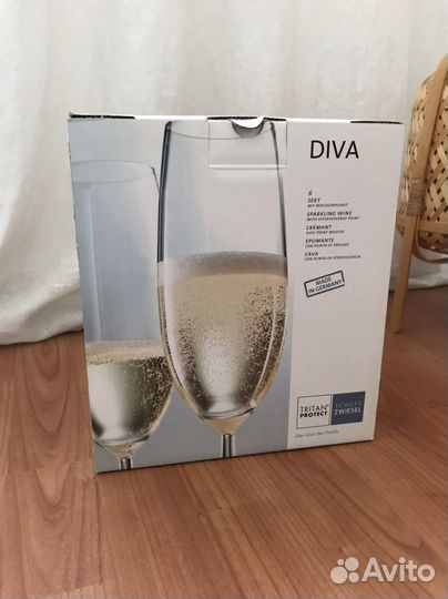 Бокалы Schott Zwiesel Diva 219 мл, 5 штук