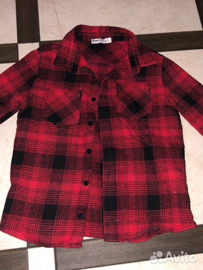 Рубашка на мальчика 104 110