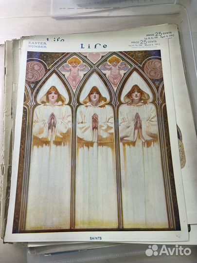 Обложки журнала Life начала XX века