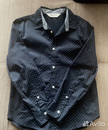 Рубашка на мальчика 9-10 лет