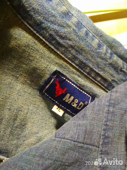 Джинсовая рубашка