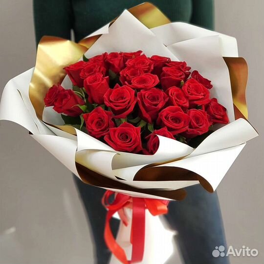 Цветы розы букет