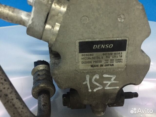 Компрессор кондиционер Toyota Vitz SCP10 1SZ