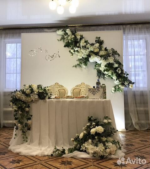 Декор свадьбы, свадебное оформление зала