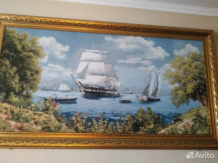 Большая картина гобелен