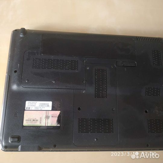 Ноутбук hp dv6-1211er на запчасти