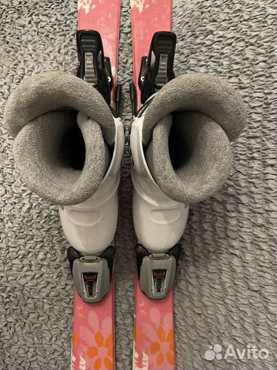 Горные лыжи atomic и ботинки детские