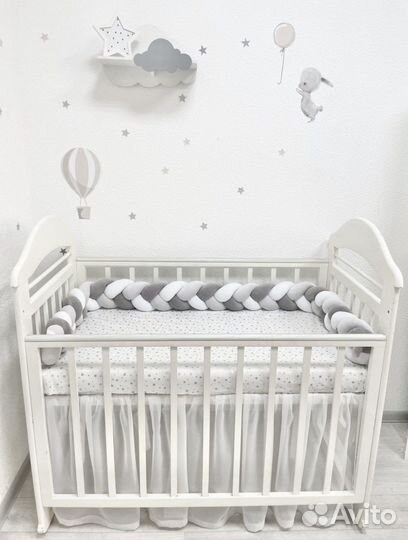 Бортик косичка