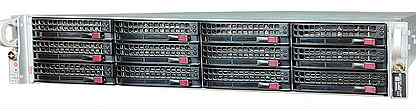 Supermicro 2U X10DRU 12LFF 1xE5-1620v4 256GB