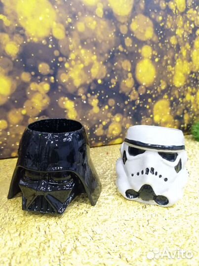 Гипсовое кашпо