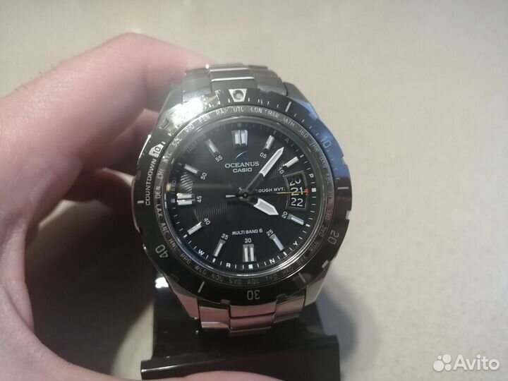 Часы Casio Oceanus OCW-P100 Титан Сапфир