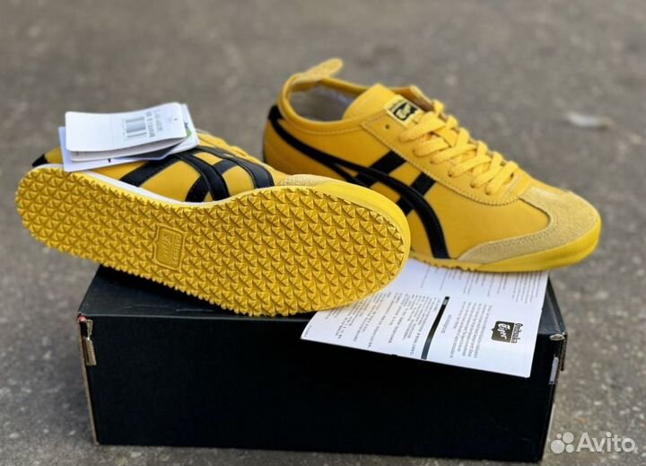 Кеды asics onitsuka tiger mexico 66 yellow