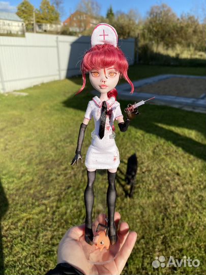 Кукла Монстер Хай ооак Макима Человек бензопила