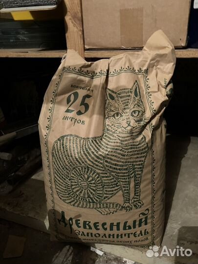 Наполнитель древесный 25 литров