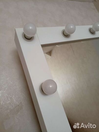 Зеркало ростовое с лампами