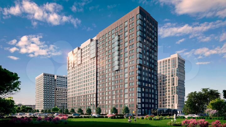 1-к. квартира, 23,4 м², 5/18 эт.