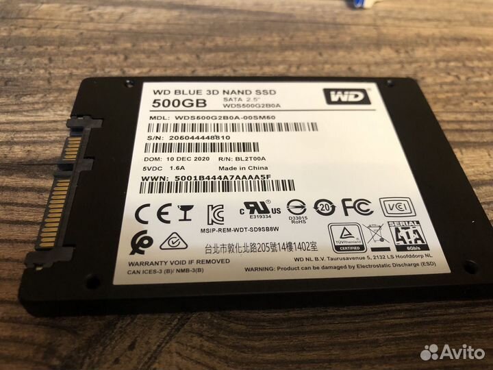 Ssd WD blue 500gb