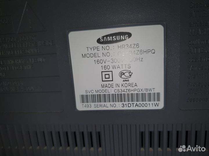 Телевизор Samsung 34Z6