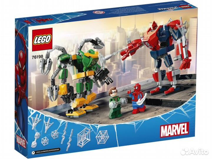 Lego Super Heroes 76198 Битва роботов