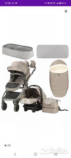 Коляска luxmom v8 3 в 1