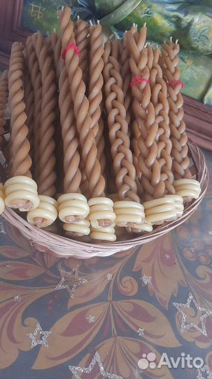 Свечи- скрутки мощные по старинным рецептам