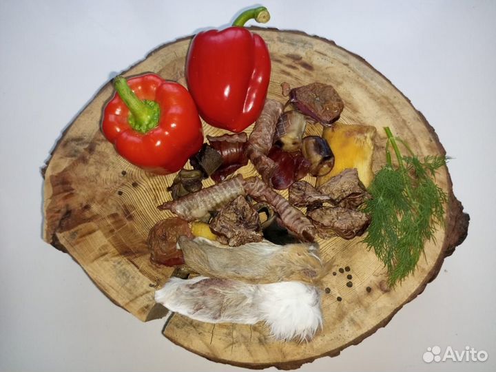 Сушеные лакомства для животных