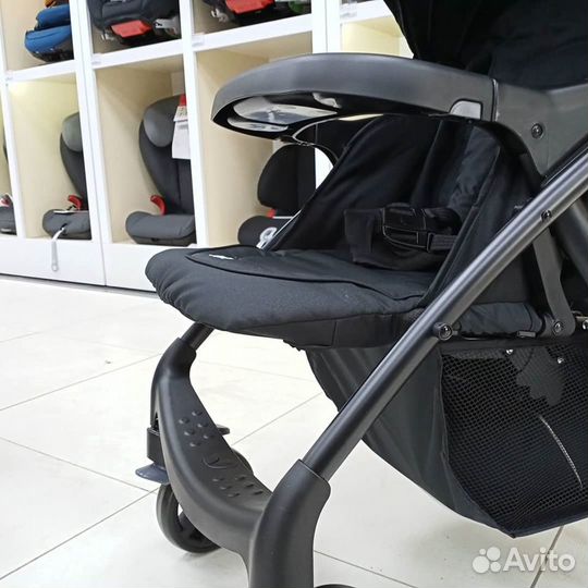 Коляска Прогулочная Joie Muze lx черный Британия