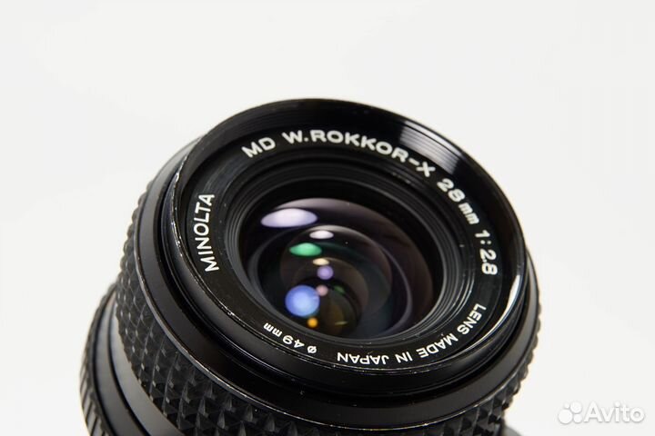 Объектив Minolta MD W.Rokkor-Х 28 mm f/ 2.8