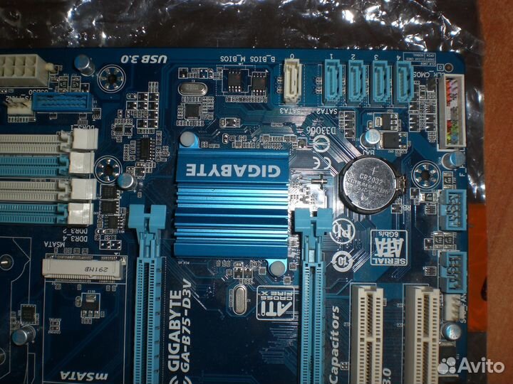 Материнская плата gigabyte GA-B75-D3V 1155 xeon