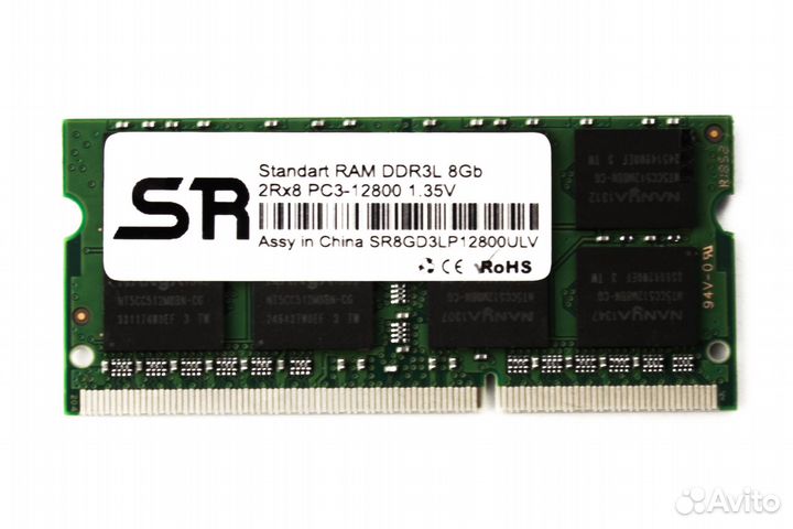 Память DDR3 sodimm 8Gb ddr3l-12800 1.35V-1.5V (new