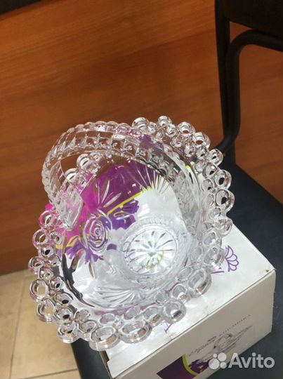 Ваза- конфетница новая