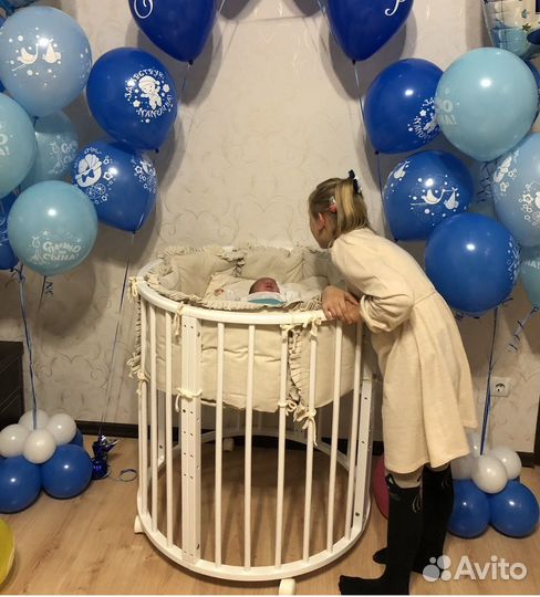 Детская кроватка трансформер