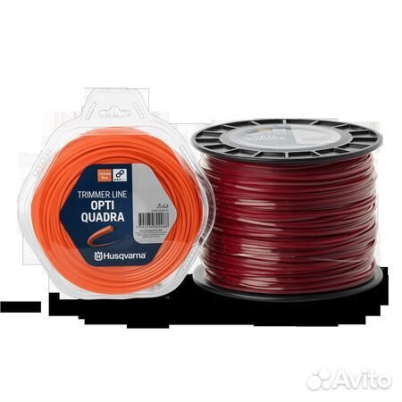 Триммерный корд (леска) квадрат Husqvarna 2,4-3,3