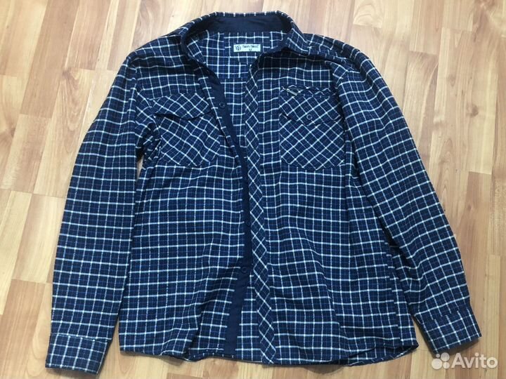 Мужская рубашка в клетку