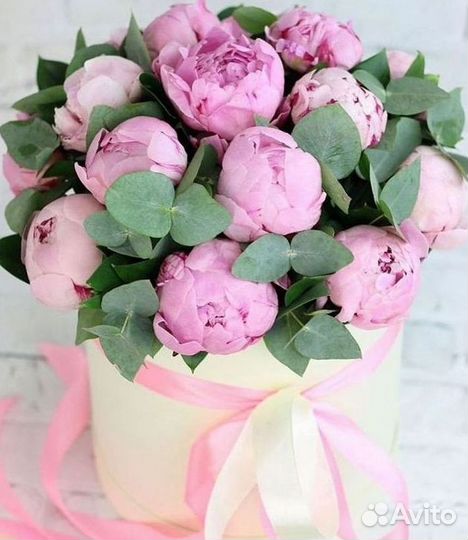 Пионы Букет пионов