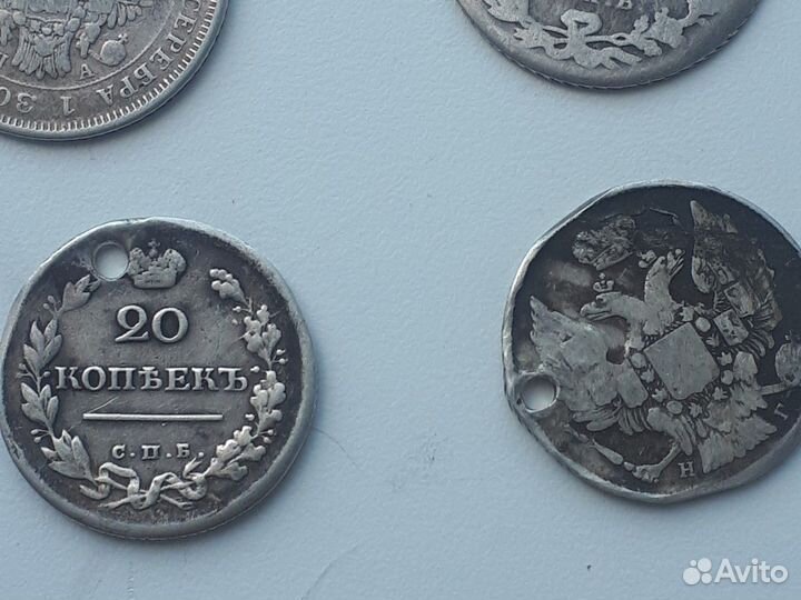 Монеты серебро Царская Россия