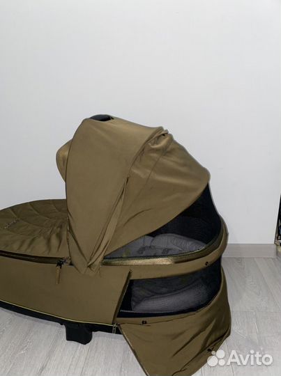 Люлька от коляски cybex priam, цвет хаки