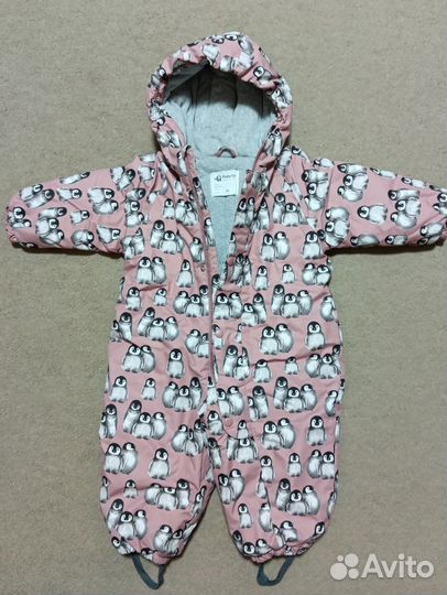 Зимний комбинезон для девочек Baby qo 80