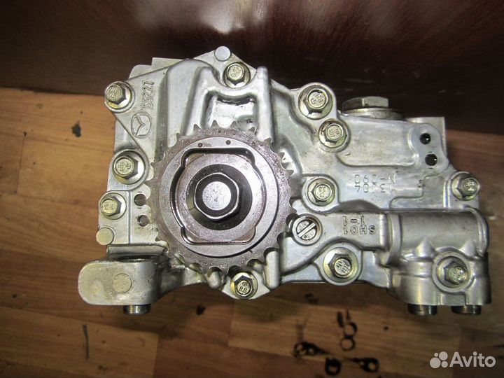 Масляный насос Мазда 6 SH 2.2 дизель