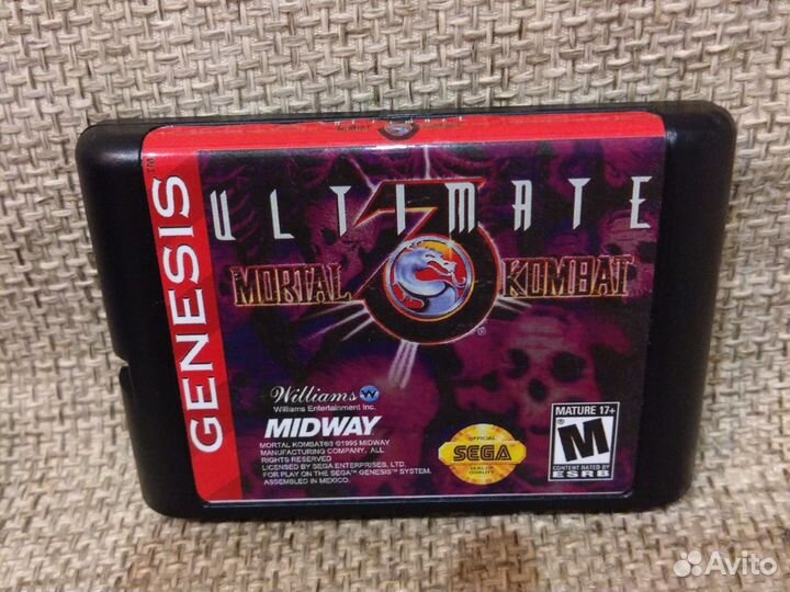 Mortal kombat 3 Ultimate Sega