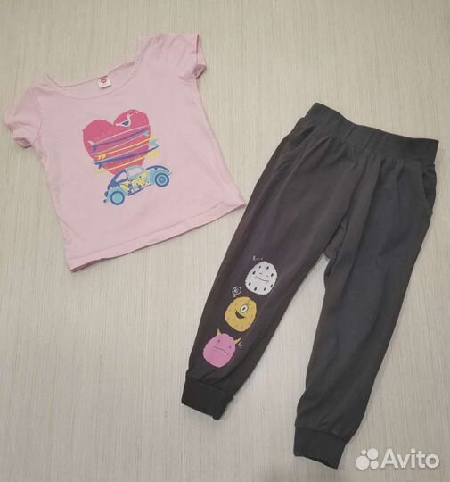 Вещи пакетом на девочку 2 года, 92 рост