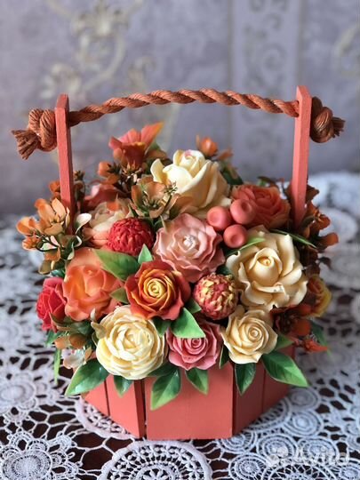 Букет из мыла