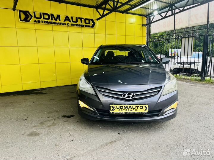 Hyundai Solaris 1.4 AT, 2016, 120 000 км