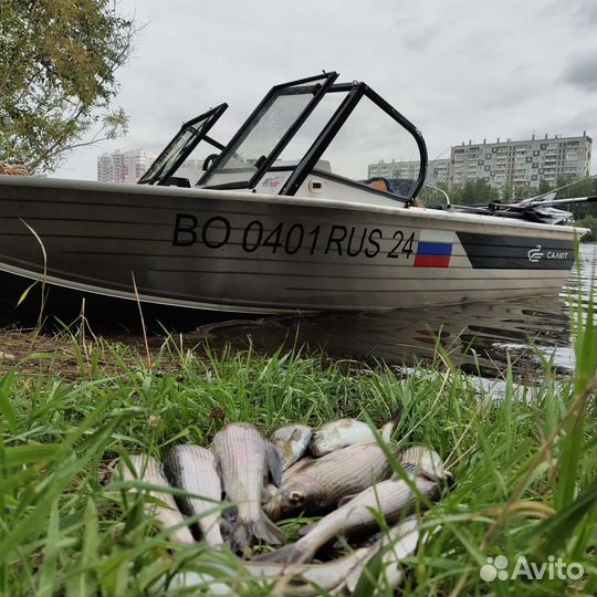Рыбалка с лодки на Енисее 1-5 чел