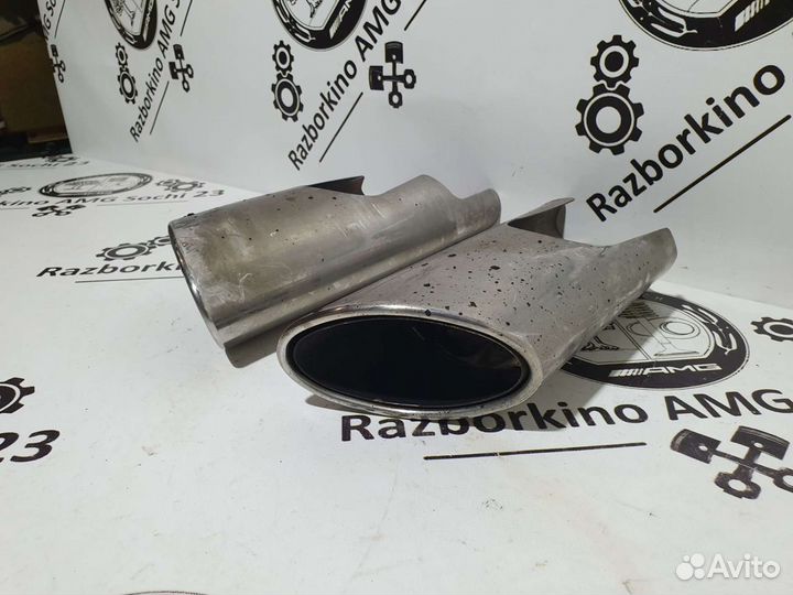 Насадки глушителя комплект для Mercedes W219