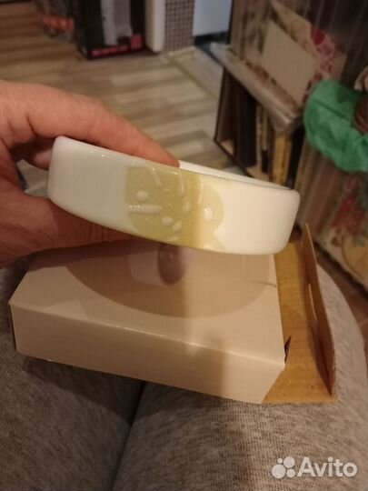 Набор мыльница и стакан для зубных щеток, новый