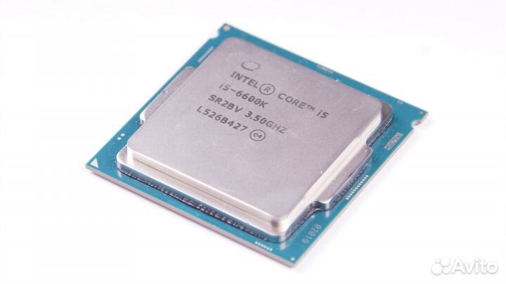 Intel Core i5-6600K LGA1151, 4 x 3500 мгц