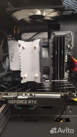 Набор мать +проц + оператива +кулер